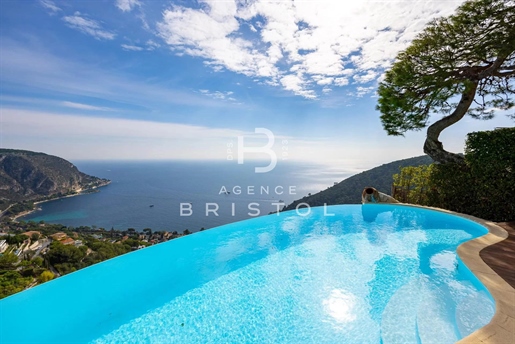 Villa in Eze - Exceptional Sea View - Infinity Pool - Sell & Buy with Agence Bristol