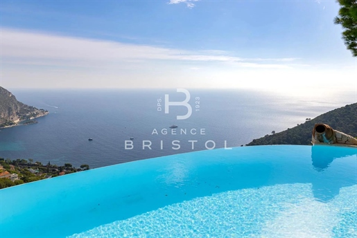 Villa in Eze - Exceptional Sea View - Infinity Pool - Sell & Buy with Agence Bristol