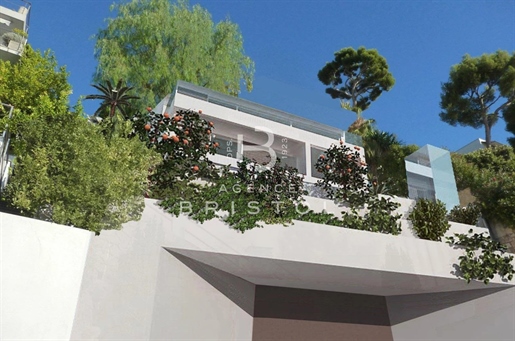 Beautiful project of a contemporary villa in Eze