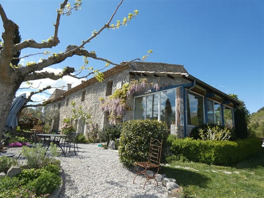 Exclusivity, near Laragne, charming 11-room property in
