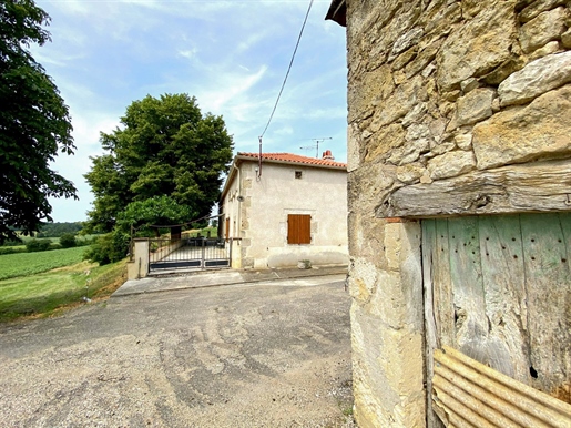 Stone property for sale, outbuildings and farmland for sale -