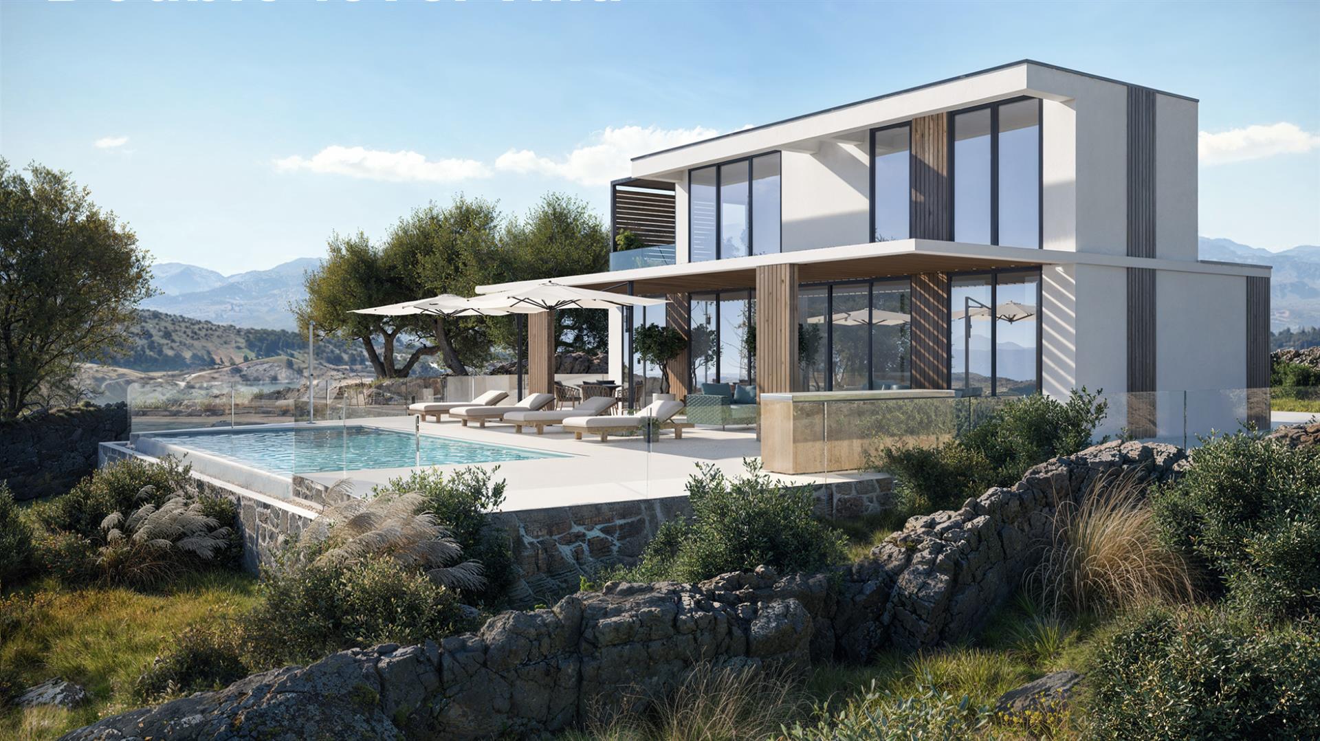 Luxury Villas for Sale in Kefala, Crete — Panoramic Sea Views Near Chania