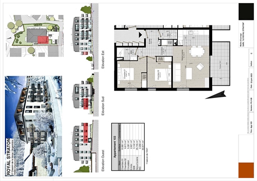 Chamonix Argentiere - Appartement 3 Pieces Programme Neuf