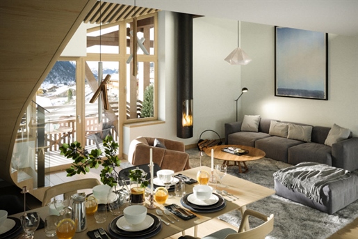 Amazing 4 bedroom duplex apartment for sale in Chatel 250m from the Super Chatel cable car