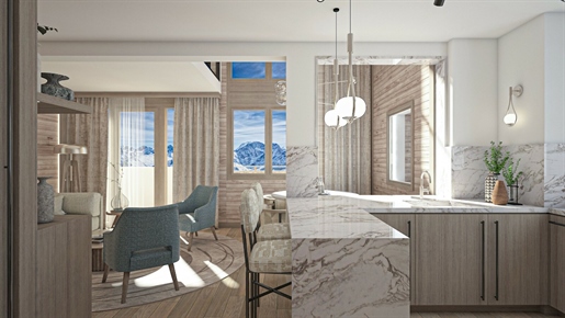 Incroyables appartements de 3 chambres sur plan à vendre à Alpe d’Huez à côté de l’ascenseur Alpe E
