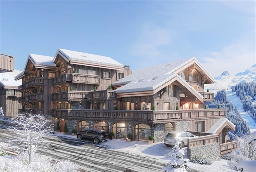 Luxury 4 bedroom off plan apartments 30 seconds walk from the chairlift and piste arrival