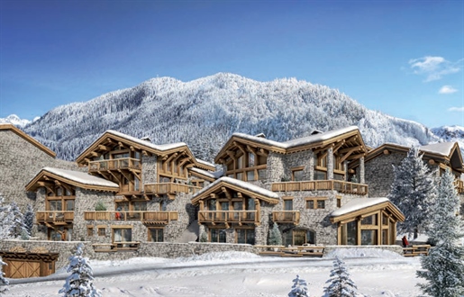 Sublime 5 bedroom West facing 311m2 chalet next to the slopes in private hamlet
