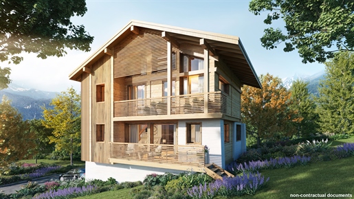 Amazing 4 bedroom off plan detached chalets for sale in Les Houches