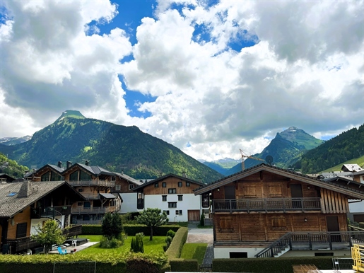 Appartements neufs sur plan de 2 chambres à seulement 600m de la remontée mécanique de Super Morzine