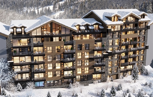 7 bedroom off plan apartments with 5 star hotel services just 75m from the slopes and lifts