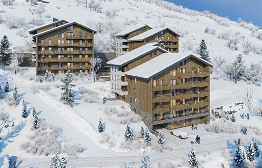 Ski in en uit 2 dubbele slaapkamer off plan appartementen te koop in Alpe d'Huez (A)