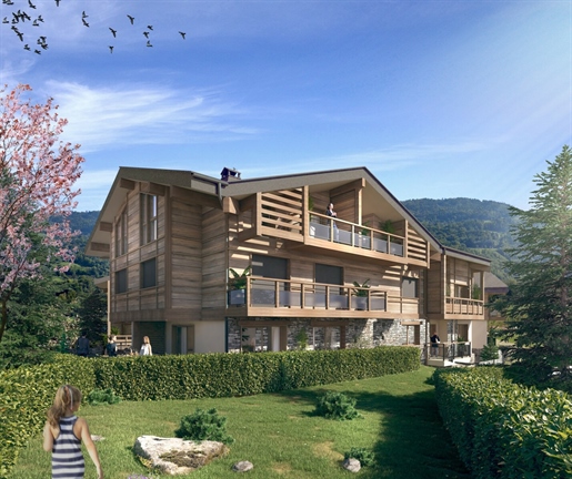Off plan 3 bedroom apartments for sale in Les Gets in close proximity of Perrieres lift (A)
