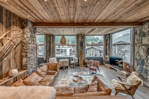 Appartements neufs sur plan de 3 chambres pour 8 personnes à vendre à Val d’Isère (A)