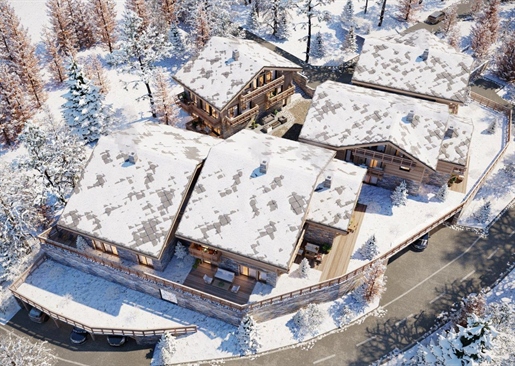 3 bedroom penthouse duplex apartment under construction 80m from the slopes (Ap) (A)