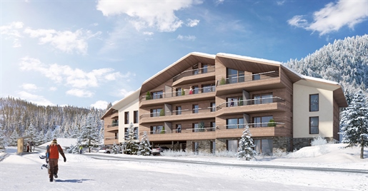 Appartementen op plan met 4 slaapkamers te koop in Châtel op slechts 150 meter van de lift met een 