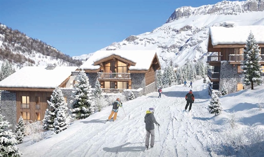 Spectaculaire quadruplex de 7 chambres à vendre à Val d’Isère