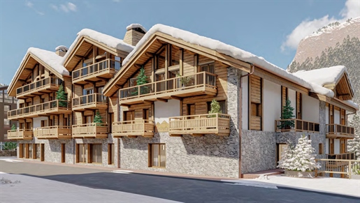 3 bedroom off plan apartments for sale located just 200m from the slopes and lift (A)