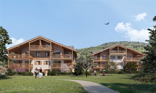 Brand new off plan 2 bedroom apartments for sale in Samoens just 5 minutes walk to the centre