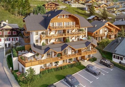 3 bedroom penthouse apartment for sale in Morzine just 400m from the Super Morzine cable car