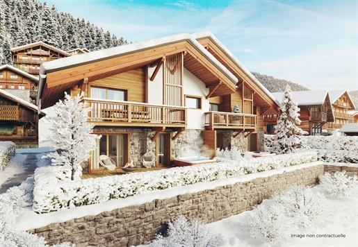 3 bedroom penthouse apartment for sale in Morzine just 400m from the Super Morzine cable car