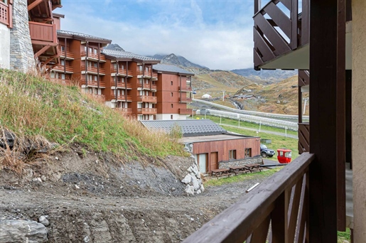 Appartement de 3 chambres ski in and out, à vendre à Val Thorens avec un grand potentiel de rénovat