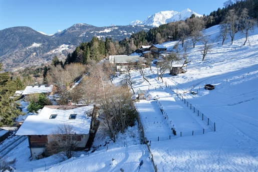 Lovely 3 bedroom chalet, large volumes, located in a quiet area in Saint Gervais (A)