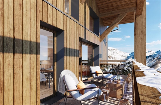 Brand new off plan 4 bedroom apartments just 250m from the Alpe Express bubble lift (A)