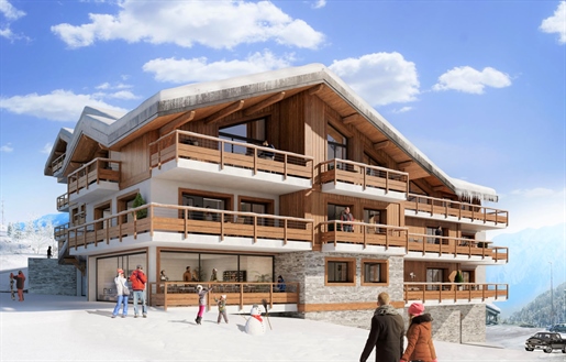 3 bedroom off plan ski in and out apartments for sale in Alpe d'Huez (A)