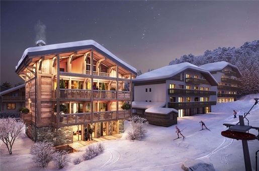 Ski in and out 6 bedroom luxury chalet directly on the snow front in an incredible position