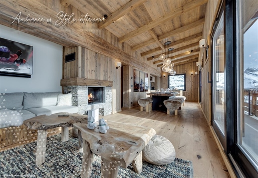 Rare 4 bedroom off plan ski in and out penthouse apartment for sale in Tignes 2100m (A)