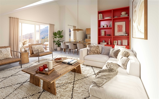 2 double bedroom apartments 100m from the Eau d'Olle Express cable car (A) Ap)