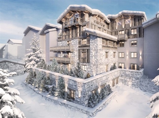 Appartements de luxe de 3 chambres dans une position prestigieuse dans le centre de Val d’Isère (A)
