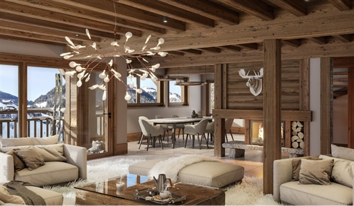 Beautiful off plan 4 bedroom chalet with outstanding facilities in the heart of La Clusaz (A)