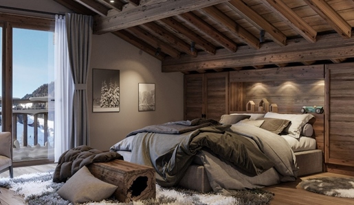 Beautiful off plan 4 bedroom chalet with outstanding facilities in the heart of La Clusaz (A)