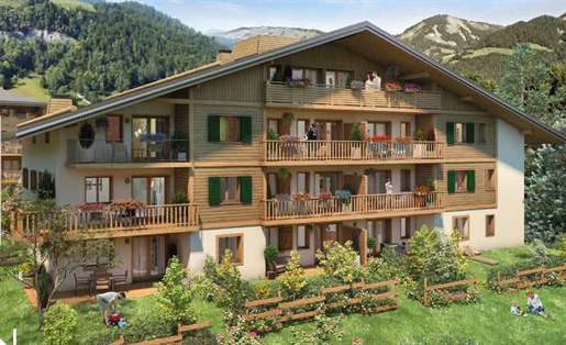 3 double bedroom off plan contemporary apartments for sale in Praz sur Arly (A)