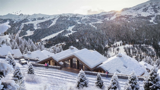 6 bedroom luxury chalet for sale in Meribel just 150m from the ski lift - Completion Dec 2023
