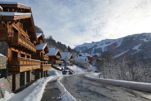 Outstanding luxury 8 bedroom 379m2 chalet for sale in Meribel already finished as a shell