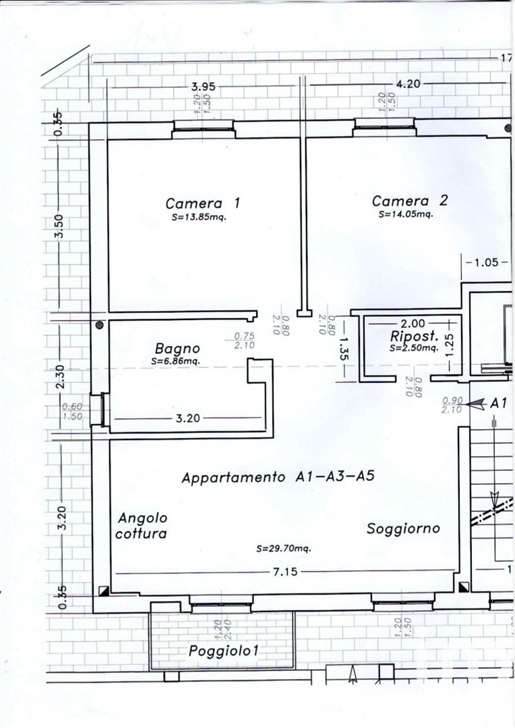 Vendita Appartamento 90 m² - 2 camere - Serra Riccò