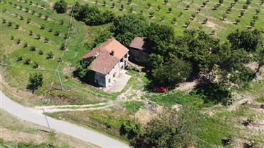 Langhe stone house project with super views!