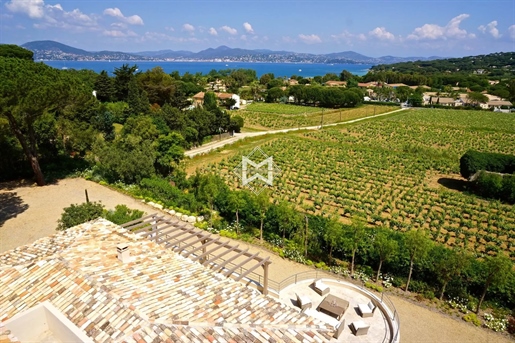Splendid newly-built property – View over the sea and the surrounding nature – 500 m from a sandy be