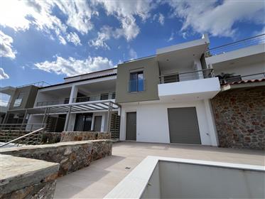 Lasithi Agios Nikolaos Ammoudara. Newly built villa of 124 sqm with private pool of 18 sqm for sale.