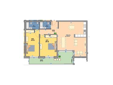 Apartment mit 2 oder 3 Schlafzimmern - Schwimmbad - Garage - 1. Stock - Cabanas Tavira