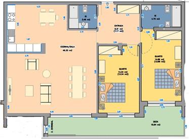 2 bedrooms Apartment - swimming pool - garage - Cabanas de Tavira