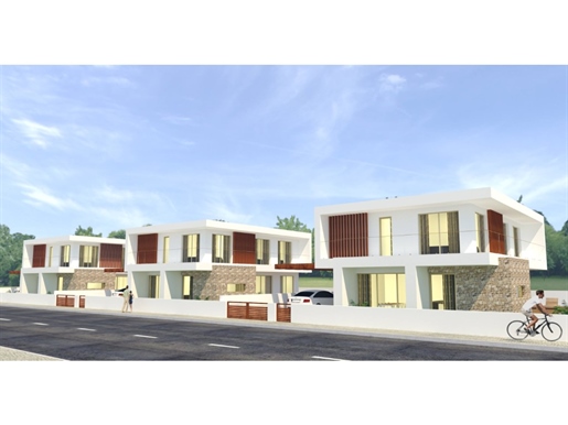 4 bedroom villa of modern architecture with 200sqm of gross construction area