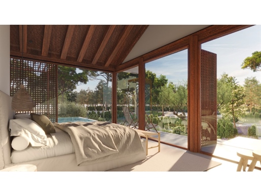 Villa avec 6 chambres, garage, jardin et piscine à Carvalhal - Comporta - Projet clé en main
