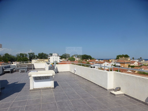 House 255 m2 - 11 rooms - roof terrace panoramic view of the Sea and Mountains - Rental profitabilit