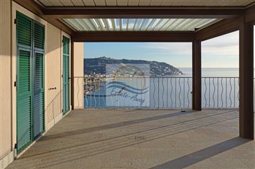 Villa with sea view for sale in Bordighera.