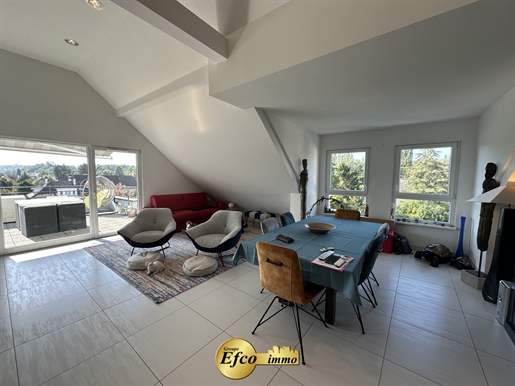 Rare ! Penthouse with breathtaking views in Hegenheim!