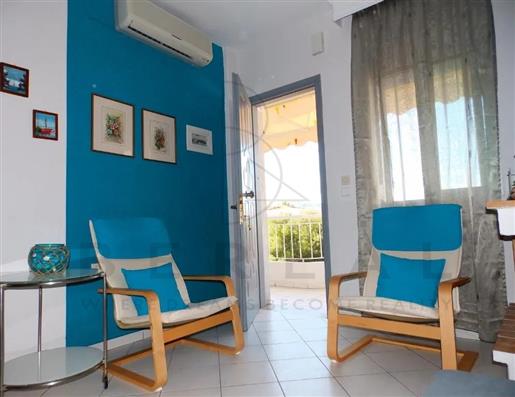 For sale in Pefkohori apartment of 55 sq. m. Just 40m from the beach