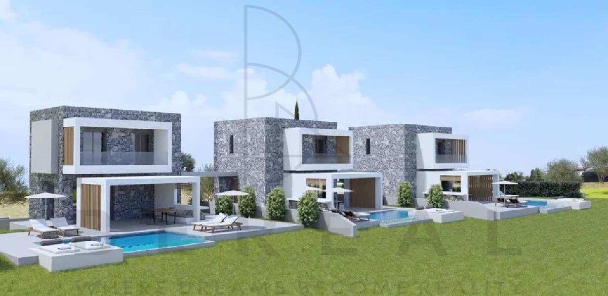 Te koop in Possidi nieuwbouw villa van 160 m² met privé zwembad